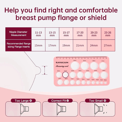 Flange Sizing Kit with Flange Inserts